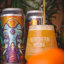 Load image into Gallery viewer, 4.05 Northern Tropics - Northern Monk X Drew Millward - Mandarin, Mango, Guava & Pineapple DIPA, 8.3%, 440ml Can