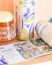 Load image into Gallery viewer, 25.06 Golden Hour - Northern Monk X Laura Slater - Single Hop DIPA Centennial, 8%, 440ml Can
