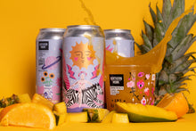 Load image into Gallery viewer, 34.02 The Sun - Northern Monk X Kings Brewing Co X Amy Hastings - Tropical IPA with Mango, Pineapple & Valencia Orange, 6.5%, 440ml Can