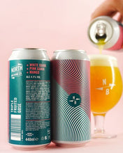 Load image into Gallery viewer, Triple Fruited Gose Pink Guava + White Guava + Mango - North Brewing Co - Pink Guava, White Guava & Mango Gose, 4.5%, 440ml Can