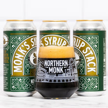 Load image into Gallery viewer, Monk's Syrup Stack - Northern Monk - Canadian Pancake Breakfast Stout, 6%, 440ml Can