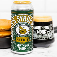 Load image into Gallery viewer, Monk's Syrup Stack - Northern Monk - Canadian Pancake Breakfast Stout, 6%, 440ml Can