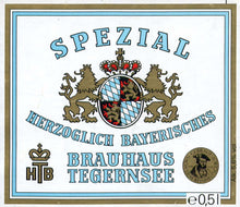 Load image into Gallery viewer, Tegernseer Spezial - Brauhaus Tegernee - Export Lager, 5.6%, 500ml Bottle