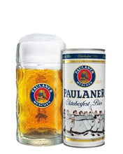 Load image into Gallery viewer, Oktoberfest Bier & Stein - Paulaner Munchen - Oktoberfest Bier, 6%, 1 Litre Can & Glass Stein