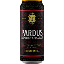 Load image into Gallery viewer, Pardus Raspberry Chocolate - Thornbridge Brewery - Raspberry Chocolate Imperial Stout, 8%, 440ml Can