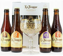 Load image into Gallery viewer, La Trappe Gift Set - Bierbrouwerij De Koningshoeven - Belgian Ales, 4x330ml Bottle & Glass Gift Set