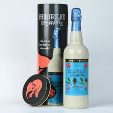 Load image into Gallery viewer, Delirium Tremens - Brouwerij Huyghe (Delirium) - Belgian Tripel, 8.5%, 750ml Sharing Bottle & Tin