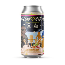 Load image into Gallery viewer, Adrenalina - Brew York X Hidden Springs - 7th Birthday Rhubarb, Orange, Vanilla, Ginger & Cinnamon Pastry Sour, 7%, 440ml Can