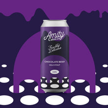 Load image into Gallery viewer, Chocolate Bessy - Amity Brew Co X Frankly Delicious - Chocolate Milk Stout, 4.5%, 440ml Can