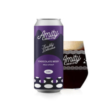 Load image into Gallery viewer, Chocolate Bessy - Amity Brew Co X Frankly Delicious - Chocolate Milk Stout, 4.5%, 440ml Can