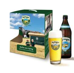 Ayinger Lager Hell Set - Ayinger Privatbrauerei - Lager Hell, 4.9%, 5x ...