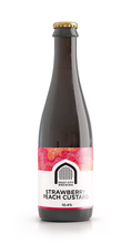 Load image into Gallery viewer, Strawberry Peach Custard - Vault City - Strawberry Peach Custard Imperial Sour Ale, 10.4%, 375ml Bottle