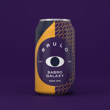 Load image into Gallery viewer, Sabro Galaxy DDH IPA - Brulo - Alcohol Free DDH IPA, 0%, 330ml Can