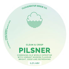 Load image into Gallery viewer, Pilsner - Cloudwater - Pilsner, 5.2%, 440ml Can