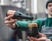 Load image into Gallery viewer, BA Black Is Beautiful - Track Brewing Co - Appleton Rum Barrel Aged Double Coffee Imperial Stout, 13%, 375ml Bottle