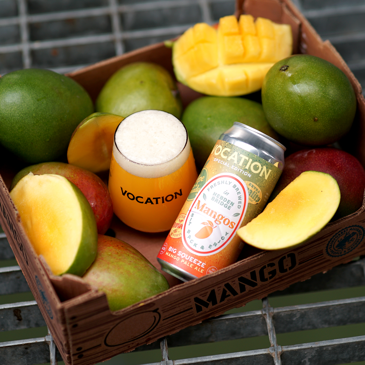 Big Squeeze Vocation Brewery Mango Pale Ale, 4, 440ml Can