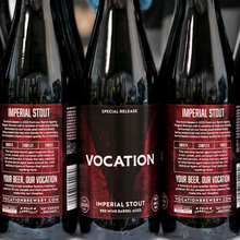Load image into Gallery viewer, Red Wine Barrel Aged Imperial Stout - Vocation Brewery - Red Wine Barrel Aged Imperial Stout, 13%, 330ml Bottle