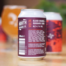 Load image into Gallery viewer, Volta - North Brewing Co - Blood Orange & Rhubarb Sour, 4.1% 330ml Can