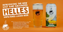Load image into Gallery viewer, Helles - Lost & Grounded - Helles Unfiltered Lager Beer, 4.4%, 440ml Can