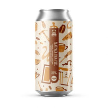 Load image into Gallery viewer, Flat Pack Fika Fuel - Brew York X Beersmiths - Tonka, Caramel & Pecan Imperial Milk Stout, 9.5%, 440ml Can