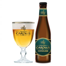 Load image into Gallery viewer, Gouden Carolus Gift Set - Brouwerij Het Anker - Belgian Ales, 8-11.7%, 5x330ml Bottle & Glass Gift Set