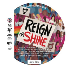 Load image into Gallery viewer, Reign Or Shine - Cloudwater - Smooth & Sweet Tropical Stout, 6.2%, 440ml Can
