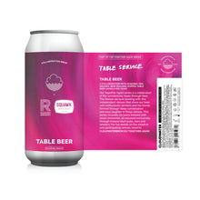 Load image into Gallery viewer, Table Service - Cloudwater X Squawk Brewing Co - Table Beer, 3.2%, 440ml Can