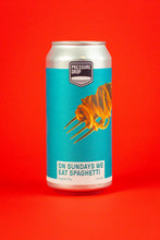 Load image into Gallery viewer, On Sunday's We Eat Spaghetti - Pressure Drop - English Pils, 4.5%, 440ml Can