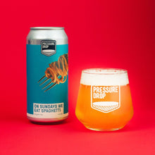 Load image into Gallery viewer, On Sunday's We Eat Spaghetti - Pressure Drop - English Pils, 4.5%, 440ml Can
