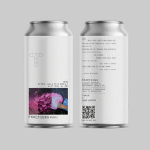 Load image into Gallery viewer, Fractions #001 - Track Brewing Co - IPA, 6.2%, 440ml Can