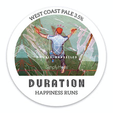 Load image into Gallery viewer, Happiness Runs - Duration X Double Barrelled - West Coast Pale, 3.5%, 440ml Can