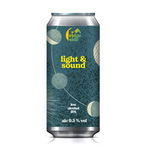 Load image into Gallery viewer, Light & Sound - Ridgeside Brewery - Low Alcohol IPA, 0.5%, 440ml Can