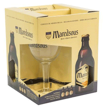 Load image into Gallery viewer, Maredsous Gift Set - Duvel Moortgat - Belgian Ales, 3x330ml Bottle & Glass Gift Set