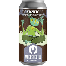 Load image into Gallery viewer, Lergull, Fabricator of Espresso Chocolate Cake - De Moersleutel - Imperial Stout w/ Cacao Nibs & Coffee , 11%, 440ml Can