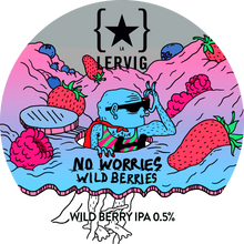 Load image into Gallery viewer, No Worries Wild Berries - Lervig Bryggeri - Wild Berry IPA, 0.5%, 440ml Can