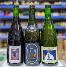 Load image into Gallery viewer, Saint Lamvinus, Gueuze 100% Lambic Bio & Gueuze Tilquin à l’ancienne - Brasserie Cantillon X Gueuzerie Tilquin - Belgian Lambic, 5-7%, 3x750ml Sharing Bottle Set
