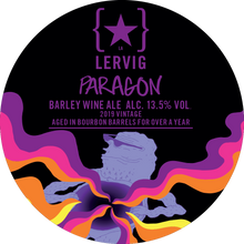 Load image into Gallery viewer, Paragon 2019 - Lervig Bryggeri - Bourbon Barrel Aged Barley Wine, 13.5%, 330ml Bottle