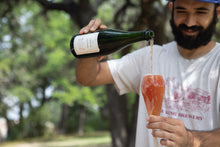 Load image into Gallery viewer, 2021 SPON Plum & Malbec - Jester King - Blended Spontaneously Fermented with Bruce plums and Malbec Rosé Grape Juice, 6.3%, 750ml Sharing Bottles