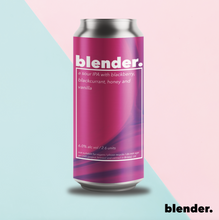 Load image into Gallery viewer, Blender #4 - Left Handed Giant - Sour IPA w/ Blackberry, Blackcurrant, Honey & Vanilla 6%, 440ml Can