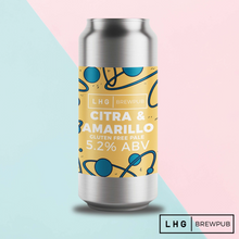 Load image into Gallery viewer, Citra & Amarillo Pale - Left Handed Giant Brewpub - Gluten Free Pale Ale, 5.2%, 440ml Can