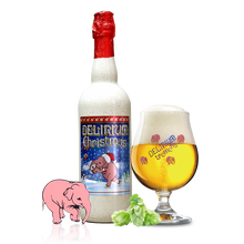 Load image into Gallery viewer, 75cl Delirium Christmas - Brouwerij Huyghe (Delirium) - Xmas Belgian Strong Ale, 10%, 750ml Sharing Bottle