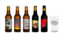 Load image into Gallery viewer, Põhjala Brewery Tasting Set - Põhjala Brewery - 5x330ml Bottles plus Glass