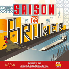 Load image into Gallery viewer, Saison van de Bruwer - Brasserie de la Senne - Bretted Spelt Saison, 5.3%, 330ml Bottle