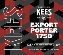 Load image into Gallery viewer, Export Porter 1750 - Brouwerij Kees - Imperial Export Porter, 10.5%, 330ml Can