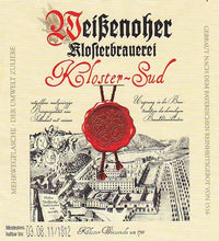 Load image into Gallery viewer, Kloster-Sud Klosterbier - Klosterbrauerei Weissenohe - Dark Lager, 5.1%, 500ml Bottle
