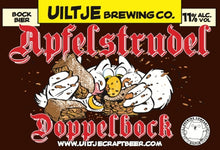 Load image into Gallery viewer, Apfelstrudel - Uiltje Brewing Co - Apple Strudel Doppelbock, 11%, 330ml Bottle