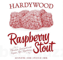 Load image into Gallery viewer, Raspberry Stout - Hardywood - Raspberry Imperial Stout, 9.2%, 500ml Bottle