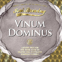 Load image into Gallery viewer, Vinum Dominus - Sori Brewing - Heaven Hill Bourbon Barrel Aged Rye Wine, 12.2%, 330ml Bottle