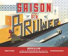 Load image into Gallery viewer, Saison van de Bruwer - Brasserie de la Senne - Bretted Spelt Saison, 5.3%, 330ml Bottle