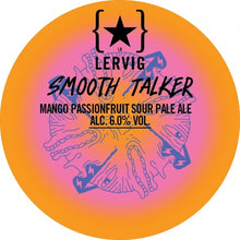 Load image into Gallery viewer, Smooth Talker - Lervig Bryggeri - Nitro Mango Passionfruit Sour Pale Ale, 6%, 500ml Can